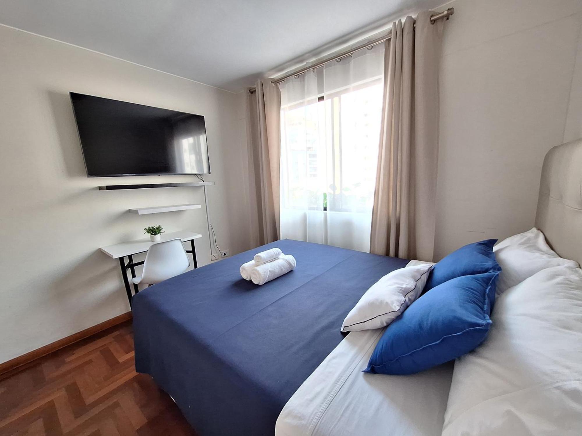 Habitacion Privada En Departamento Compartido Лима Екстериор снимка
